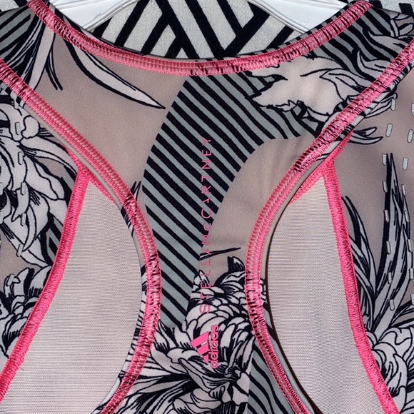 Adidas by Stella McCartney crop top sz XL pink new - Picture 6 of 8